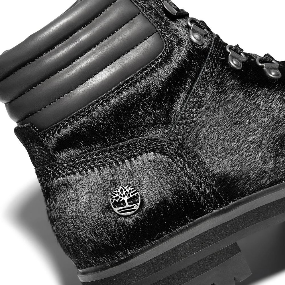 Botas Con Cordones Timberland Mujer London Square Negras - Chile QNC-379614
